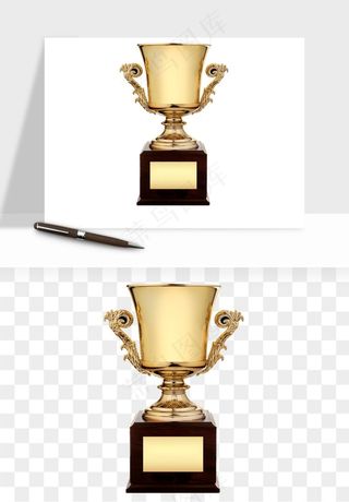 荣誉奖杯冠军金奖png免抠