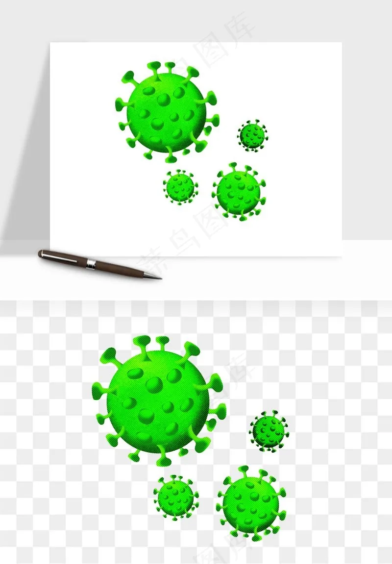 病毒细菌癌细胞png免抠