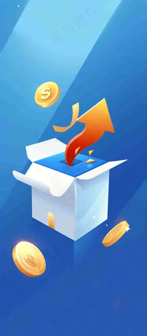 理财业务赚钱金融理财背景