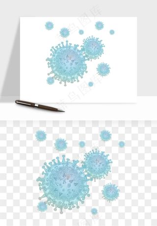 病毒细菌癌细胞png免抠
