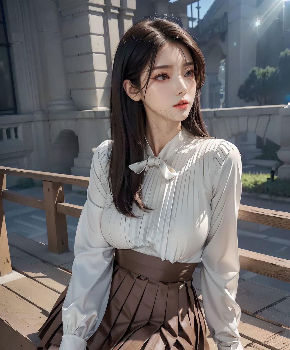 AI绘画美女图片 (9)