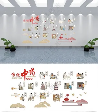 中药药材简介滋补药材海报