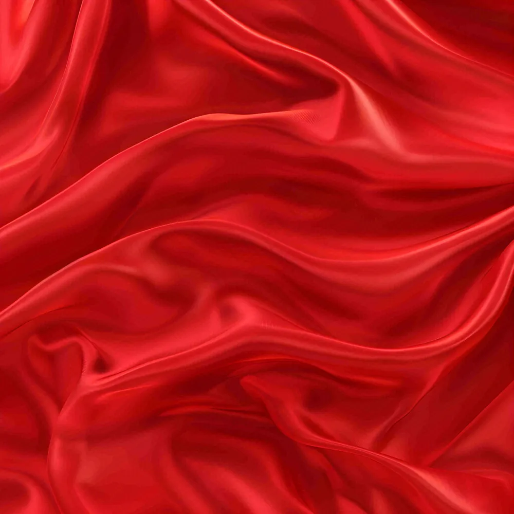 大红色丝绸纹理背景