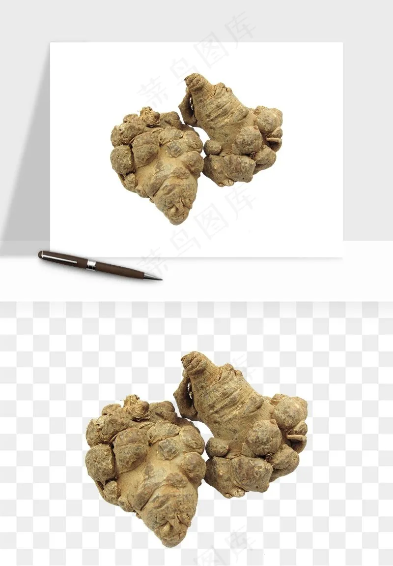 中药养生药材png免抠