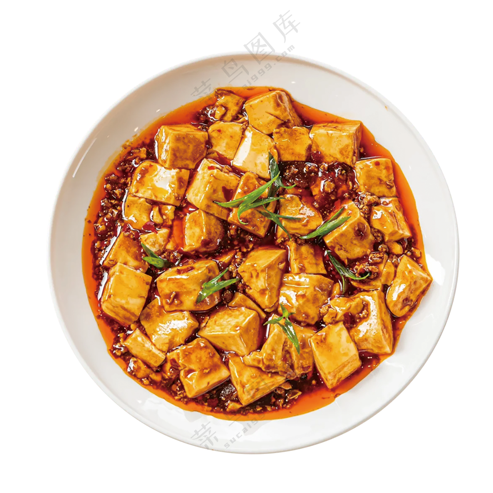 麻婆豆腐   免扣素材  