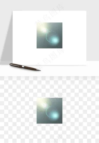 白光点光星光光效矢量png免抠