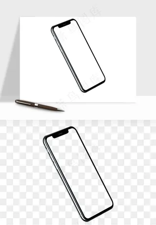 手机样机边框元素png免抠