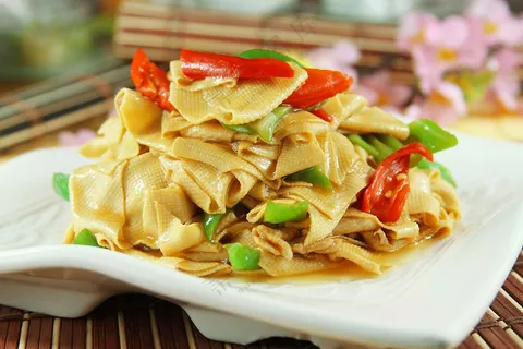 尖椒干豆腐