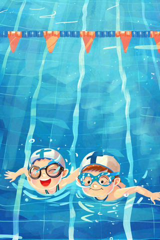 游泳运动培训背景