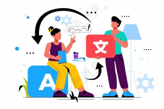 翻译对话场景素材