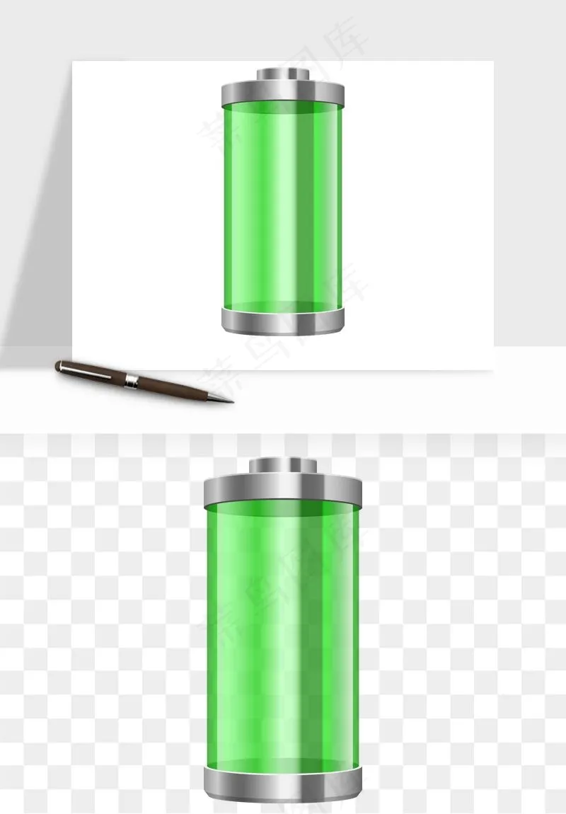 电池电量充电png免抠