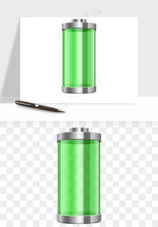 电池电量充电png免抠