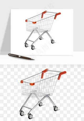 购物车购物篮png免抠图