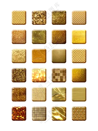 24款金色质感背景24款金色质感纹理背景PS图案