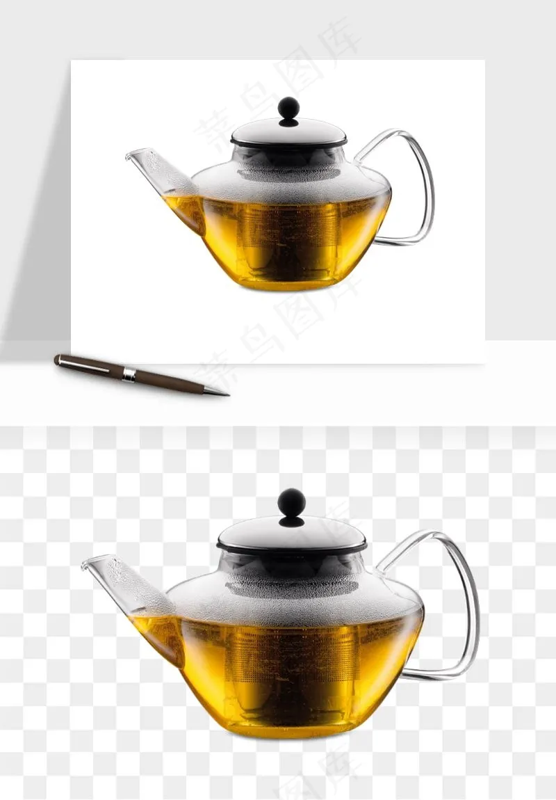 清新绿茶png免抠