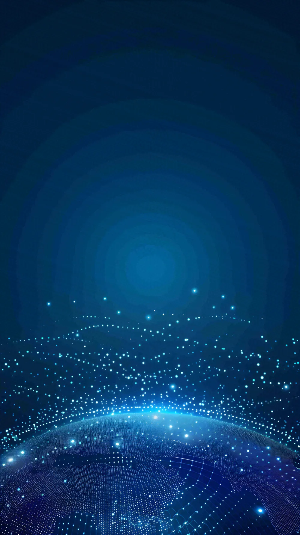 深蓝色科技背景