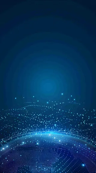 深蓝色科技背景
