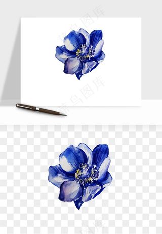 水彩复古植物花卉png免抠