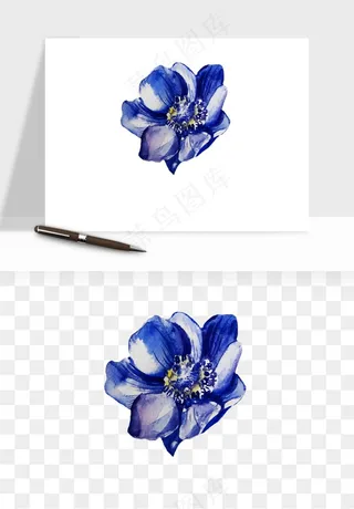 水彩复古植物花卉png免抠