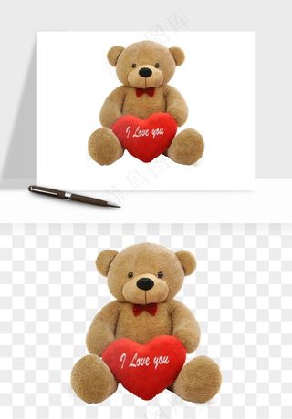泰迪熊玩具熊png免抠