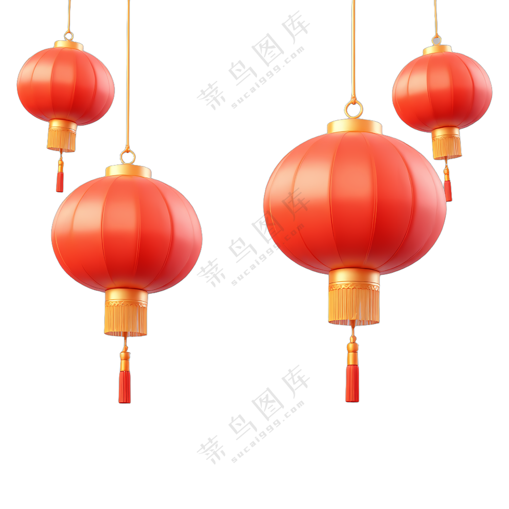 红灯笼新年快乐