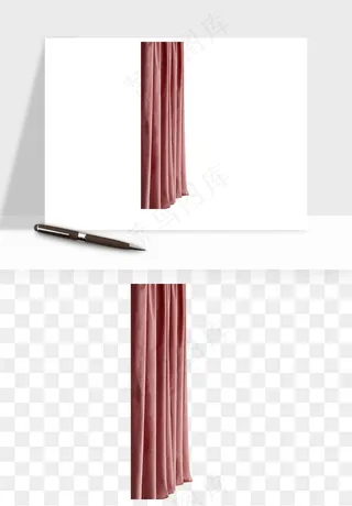 窗帘幕布帷幕png免抠