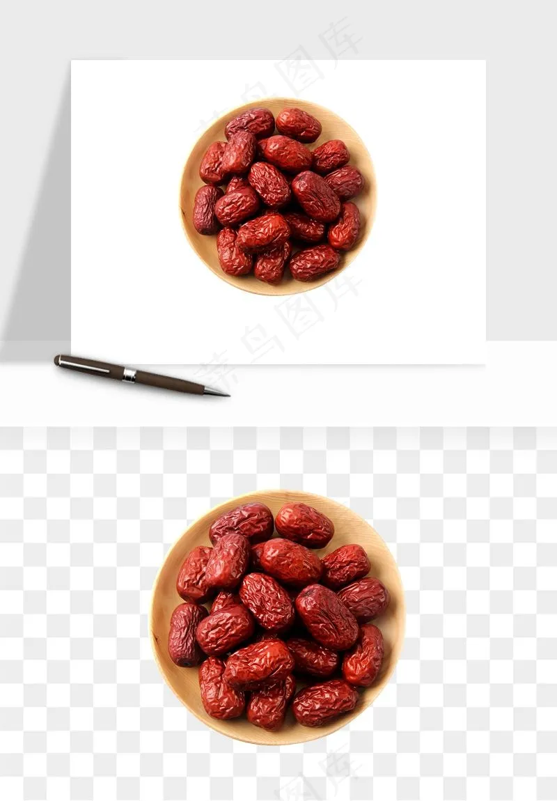 红枣大枣png免抠