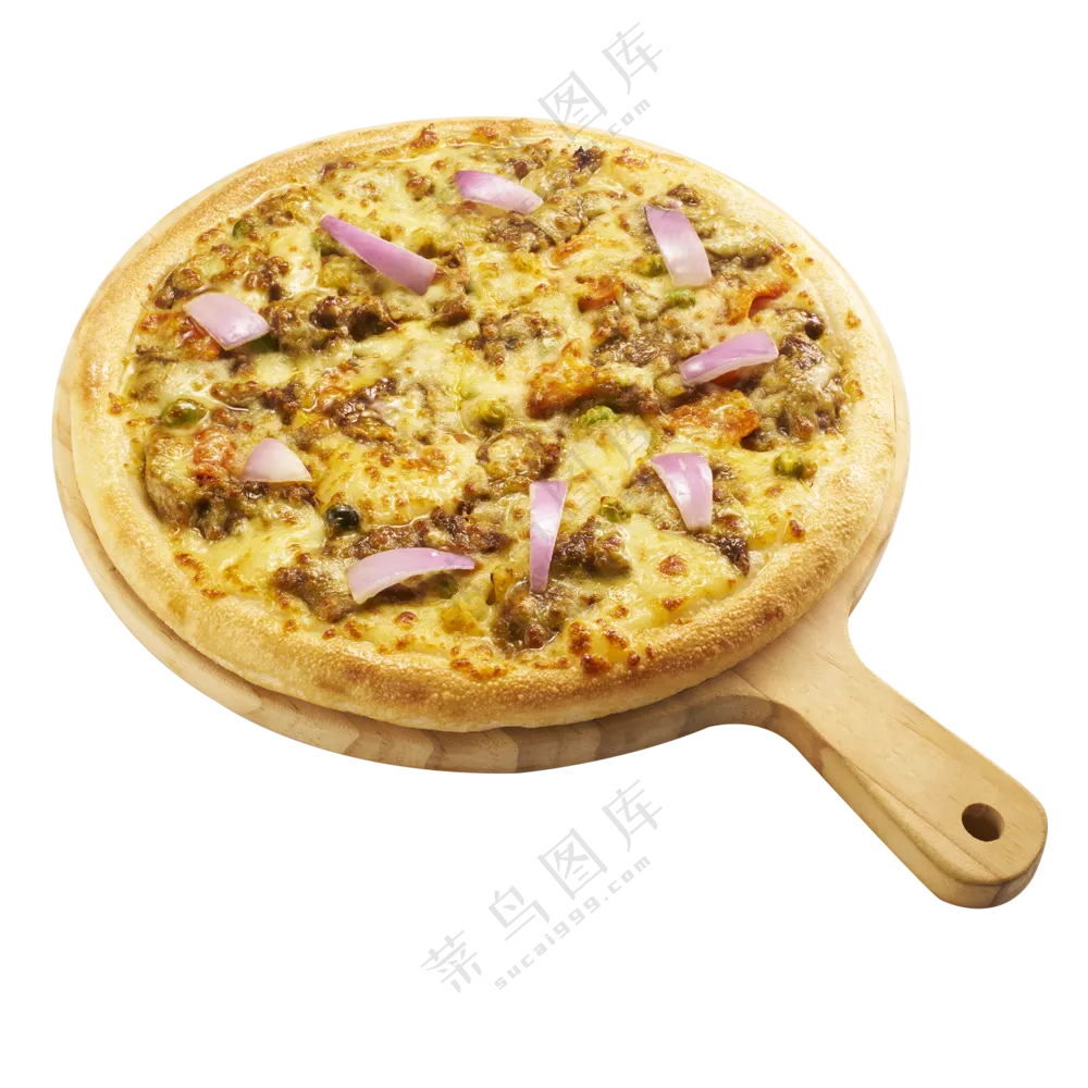 咖喱牛肉披萨