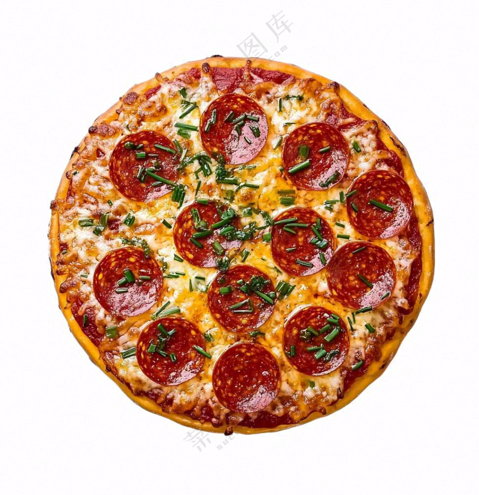 美味的披萨美食摄影图免抠