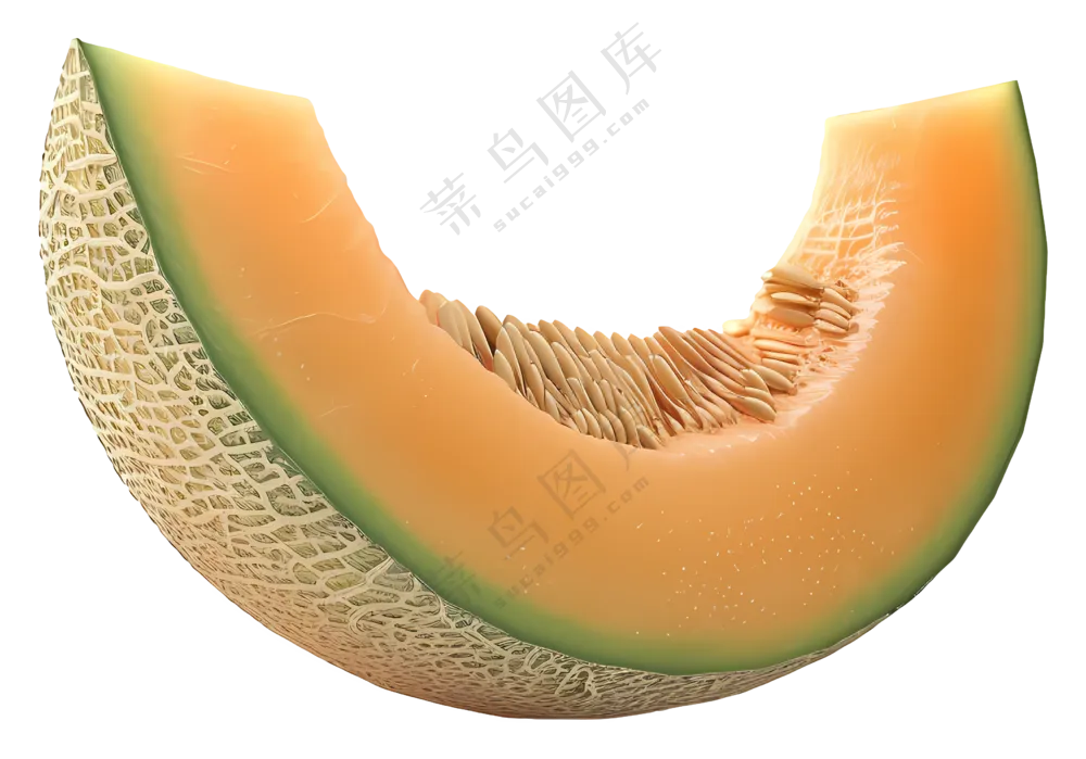 哈密瓜免抠图片元素