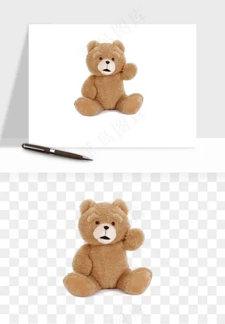 泰迪熊玩具熊png免抠
