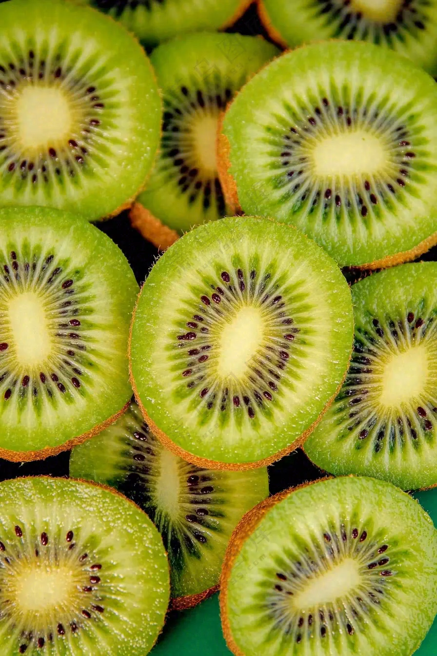 新鲜水果猕猴桃摄影图