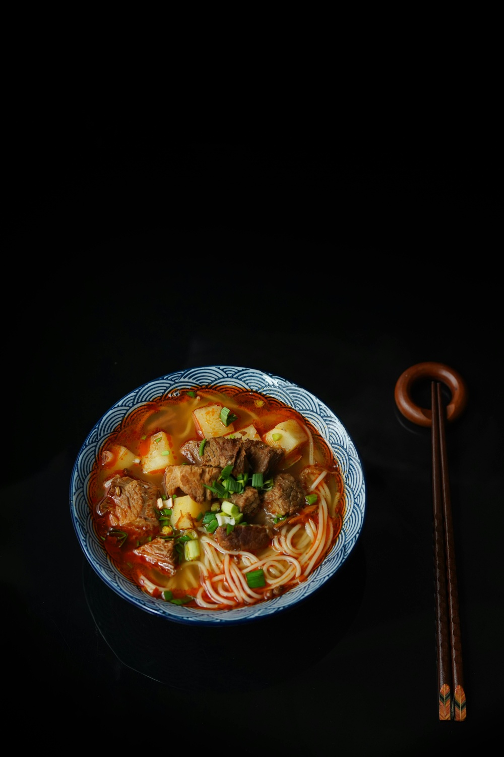 煮拉面图片