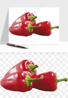 红辣椒尖椒png免抠