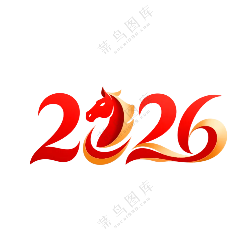 马年2026艺术字11