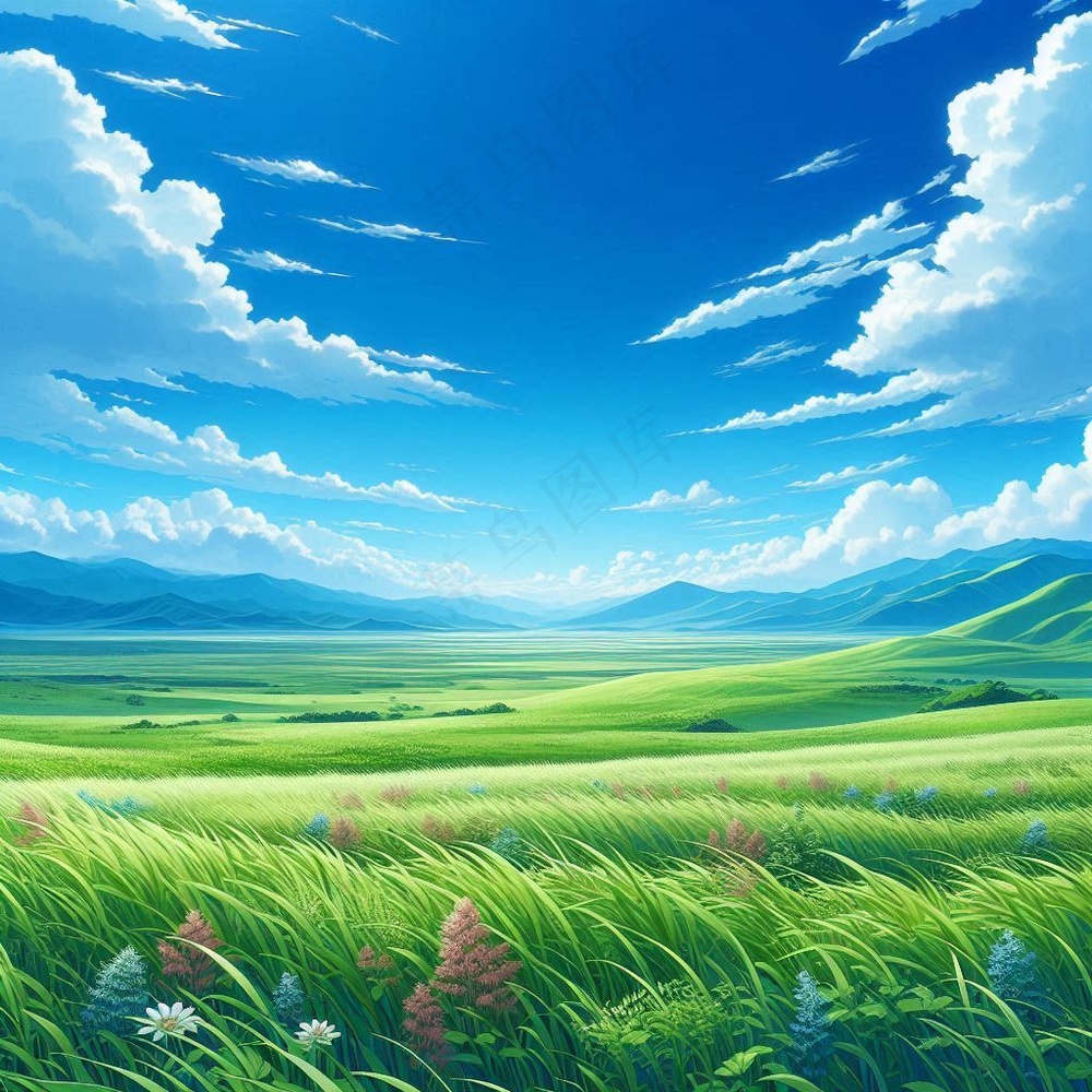 草原高清背景