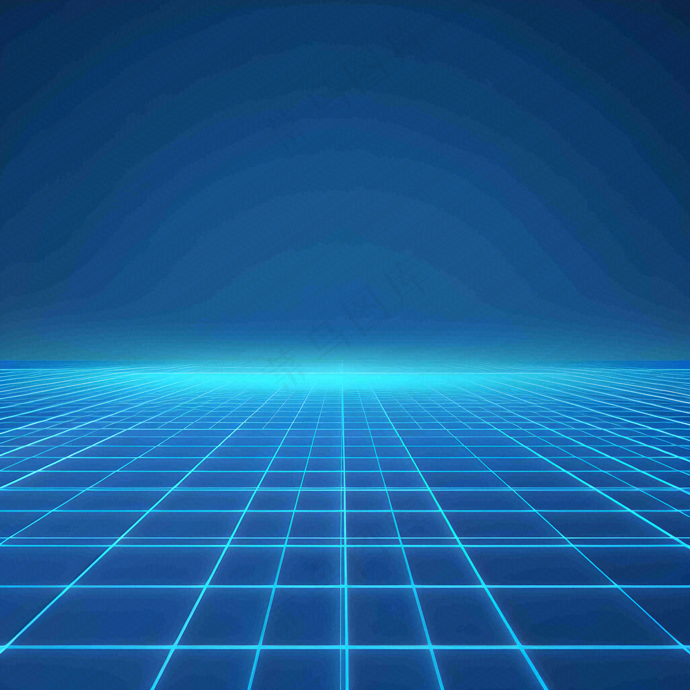 深蓝色科技背景