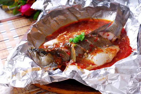 纸包鲈鱼 清蒸鲈鱼