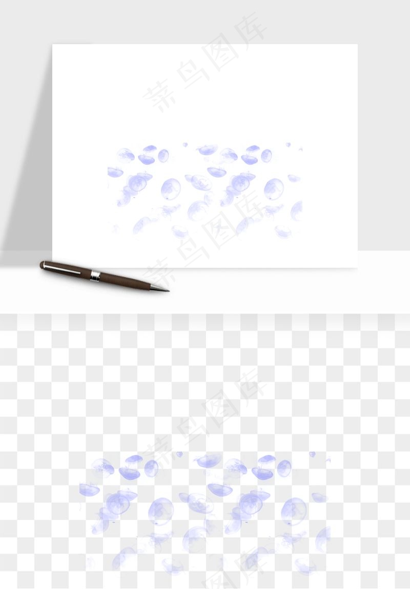 水母章鱼海底生物png免抠图