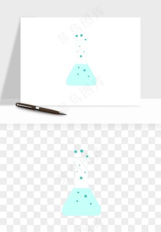 卡通化学实验设备器材png免抠图