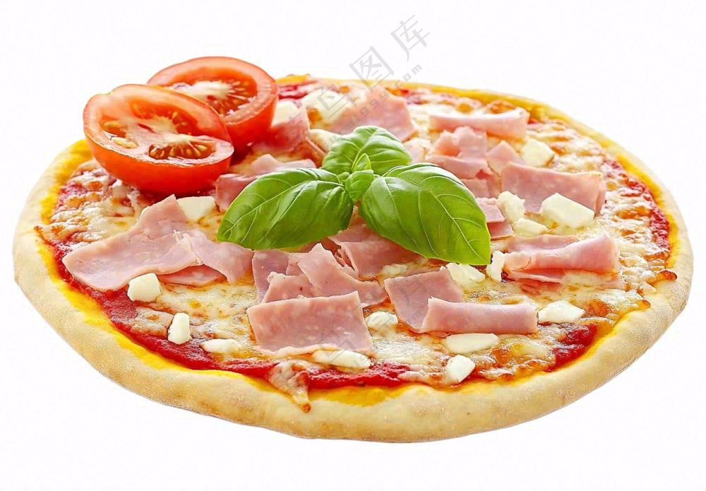 美味的披萨美食摄影图免抠