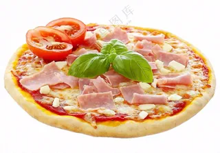 美味的披萨美食摄影图免抠