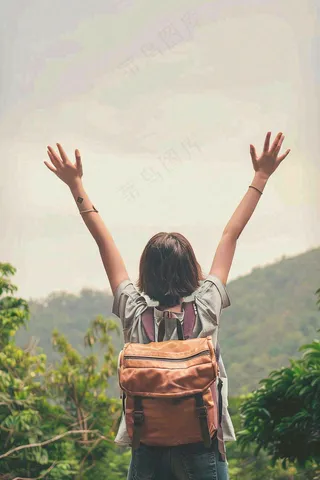 早安励志正能量简约摄影图