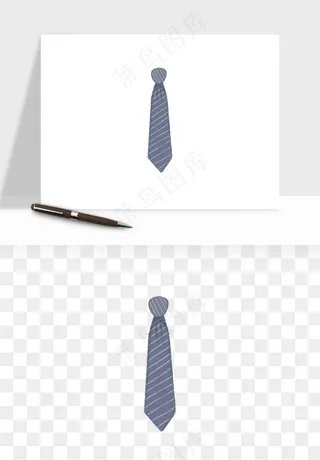 卡通领带png免抠