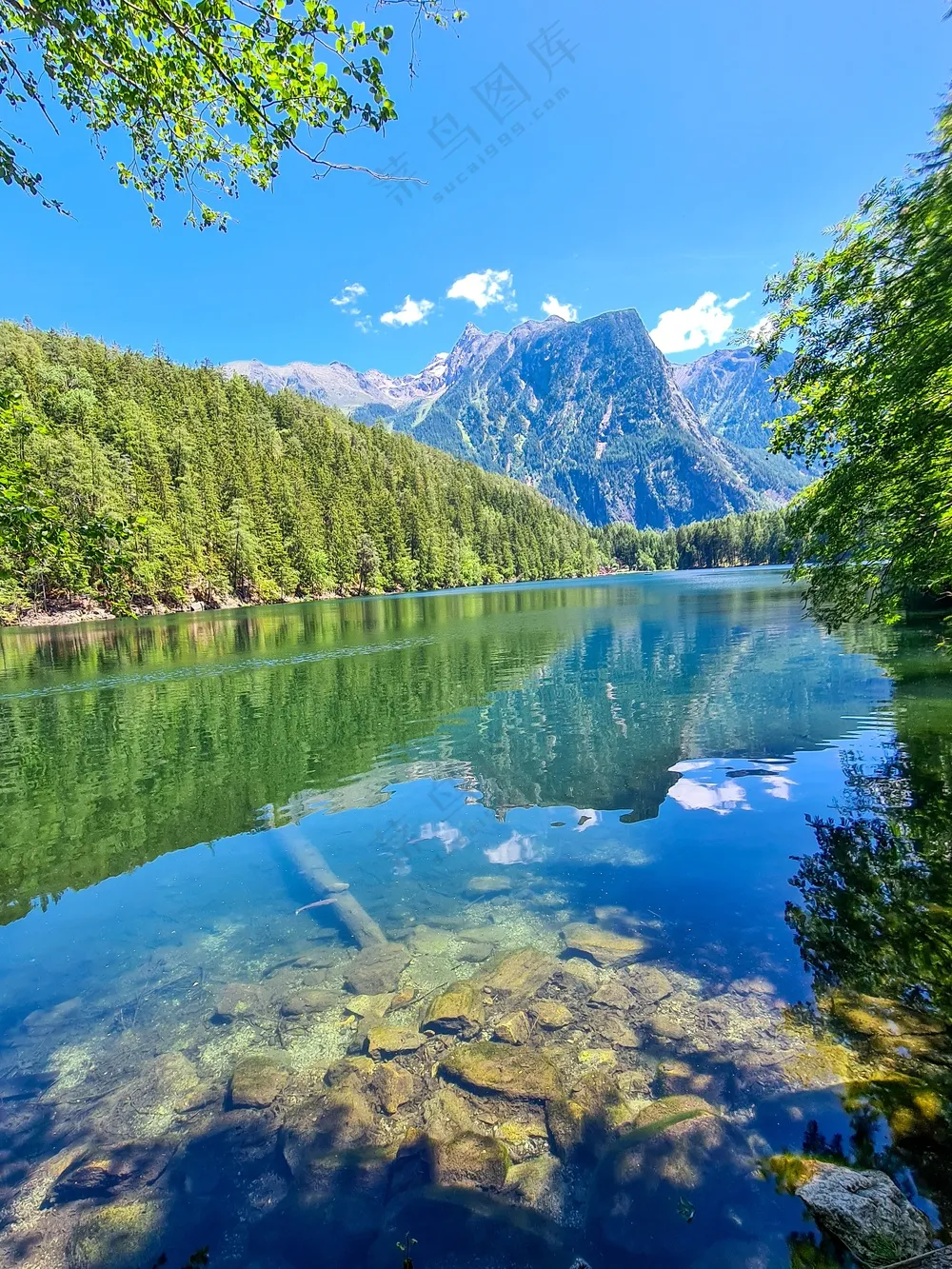 青山绿水山水风光图片