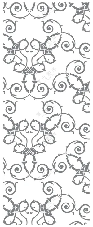 传统花纹矢量背景 (8)