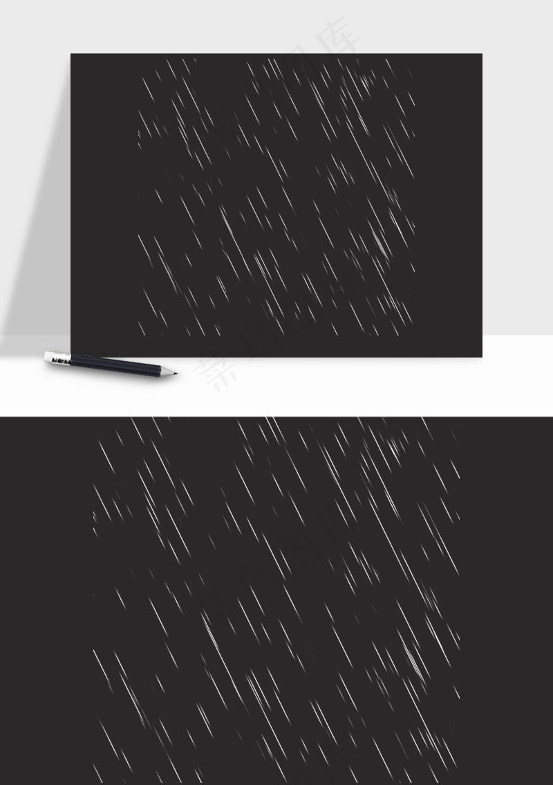 雨水雨滴水珠下雨元素png免抠