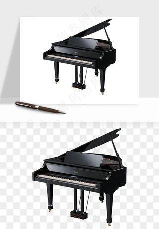 钢琴乐器琴键png免抠