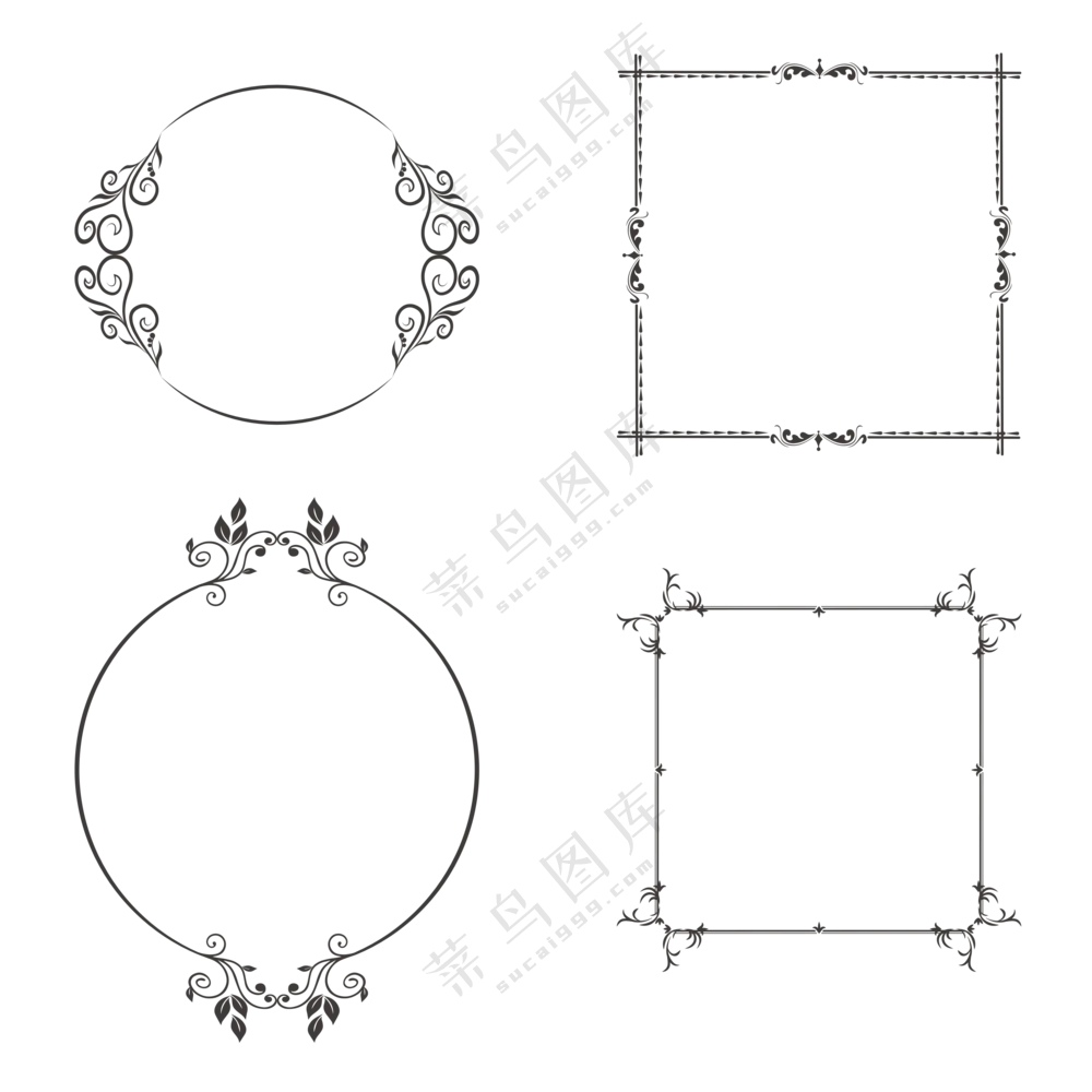 几何花纹边框 (7)