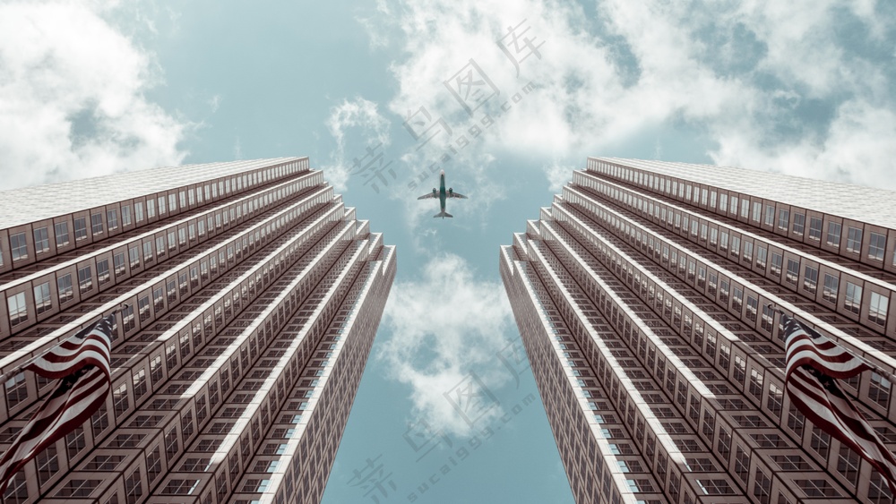 城市摩天大楼建筑